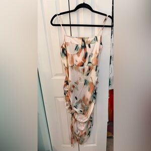 SHEIN Multicolor Abstract Dress